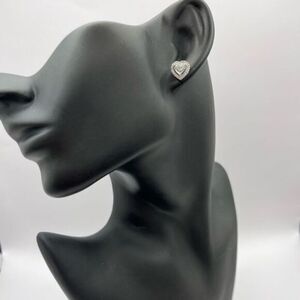 Heart Shaped Natural Diamond Studs